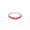 ANILLO DE STRASS. HILERA SIMPLE EN COLORES