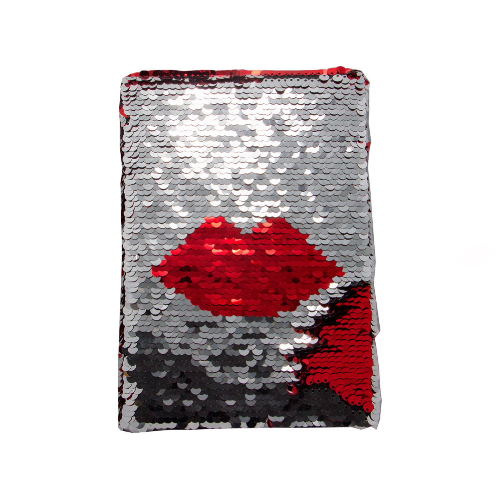 CUADERNO TAPAS DE LENTEJUELAS BITONALES