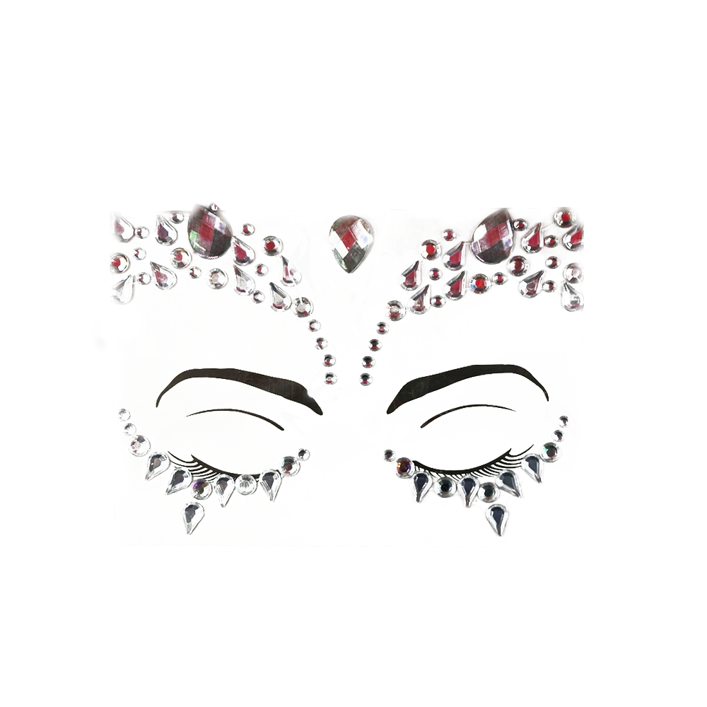 GEMAS P/ ROSTRO PLATEADAS