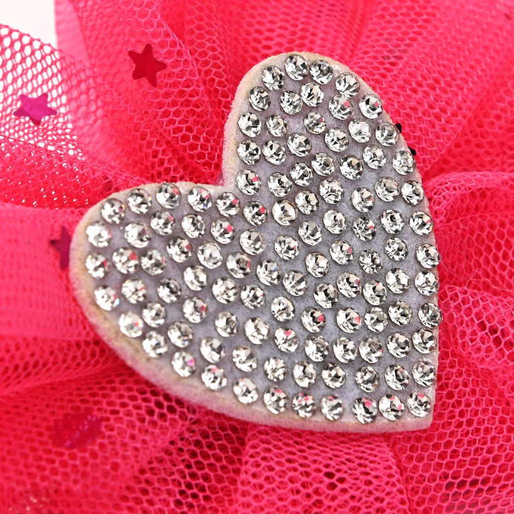 GOMITA INFANTIL CON MOÑO Y CORAZON