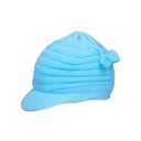 [4745] GORRO DE LANA CON VISERA INFANTIL