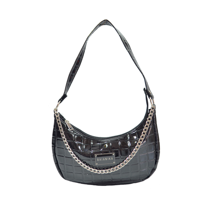 [37902] MINI BAG CON APLIQUE DE CADENA