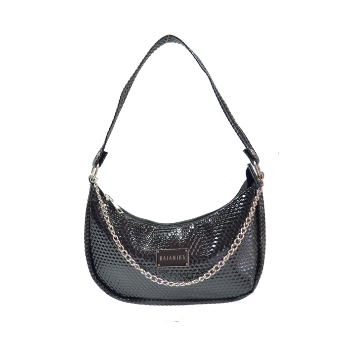 [37902] MINI BAG CON APLIQUE DE CADENA