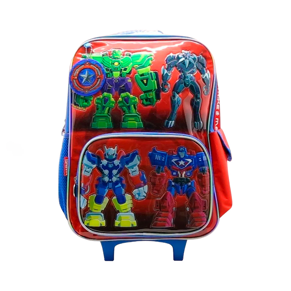 [39692] MOCHILA AVENGERS 18" CON CARRO