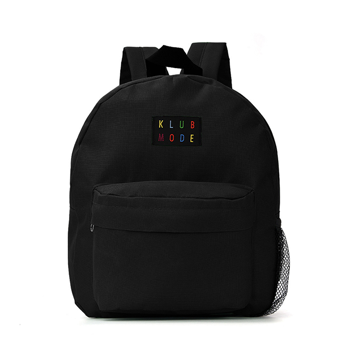 [39731] MOCHILA LISA 12" C/DOS CIERRES Y PORTABOTELLA 30X22X10CM