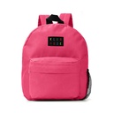 [39731] MOCHILA LISA 12" C/DOS CIERRES Y PORTABOTELLA 30X22X10CM