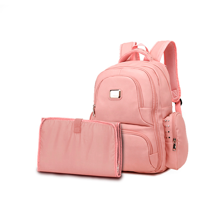 [38757] MOCHILA MATERNAL CUERO PU