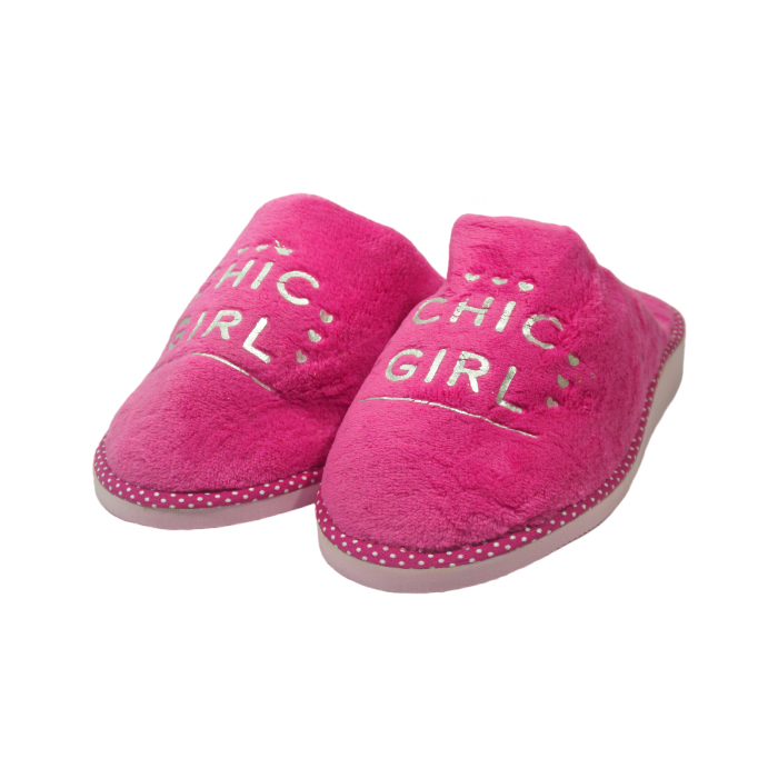 [40932] PANTUFLA DAMA POLAR ESTAMPADA 39-40