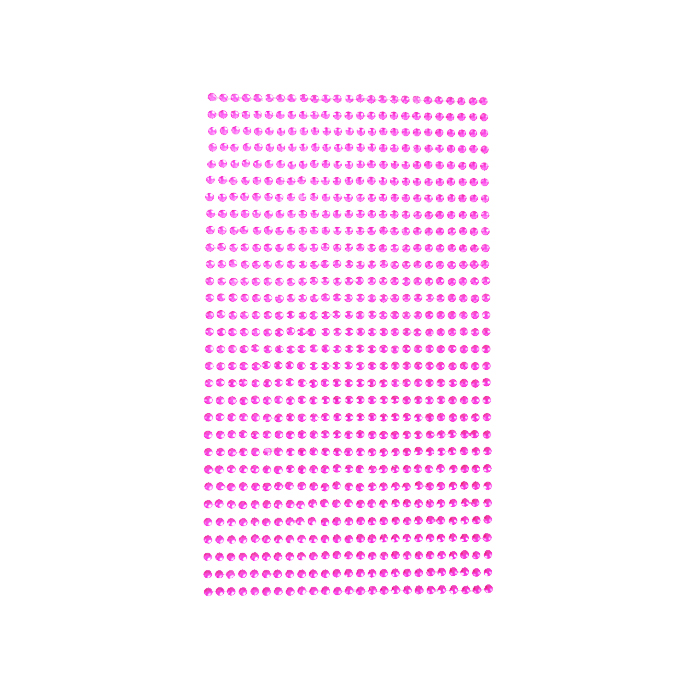 [38577] PLANCHA DE GEMAS PARA EL ROSTRO