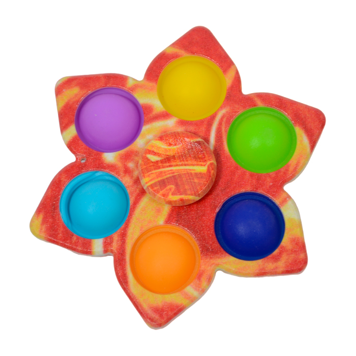 [41206] POP IT SPINNER 6 COLORES