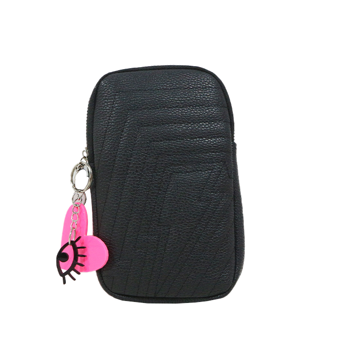 [34196] PORTA CELULAR BORDADO CON LLAVERO