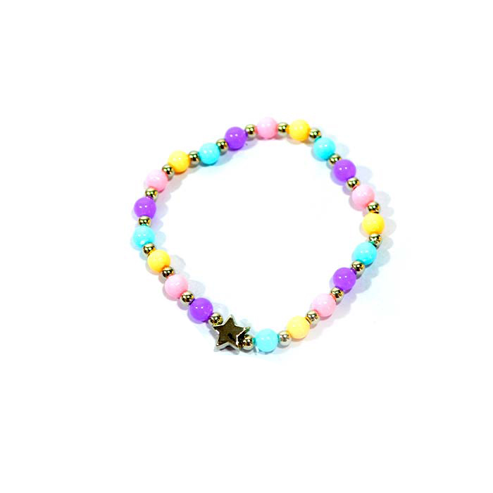 [35207] PULSERA CON CUENTAS Y DIJE ESTRELLA