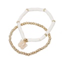 [41858] PULSERA DOBLE DIJE MARIPOSA