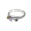 [38657] PULSERA ESCLAVAS CON AGREGADOS