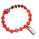 [41534] PULSERA MANO DE FATIMA Y DIJE CON FRASES