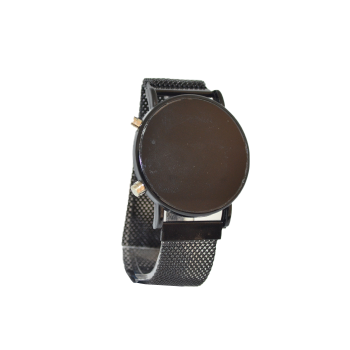 [36837] RELOJ ESPEJADO CON MALLA METALICA