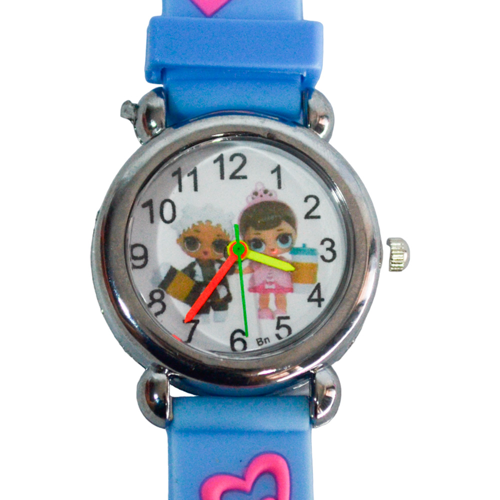 RELOJ INFANTIL DIFERENTES MOTIVOS