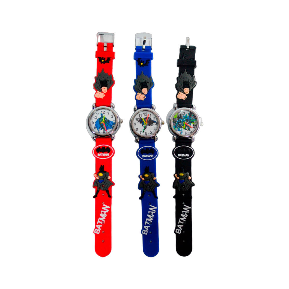 RELOJ INFANTIL DIFERENTES MOTIVOS