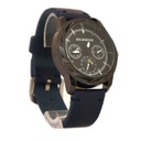 [33656] RELOJ MALLA SIMIL CUERO DE HOMBRE 