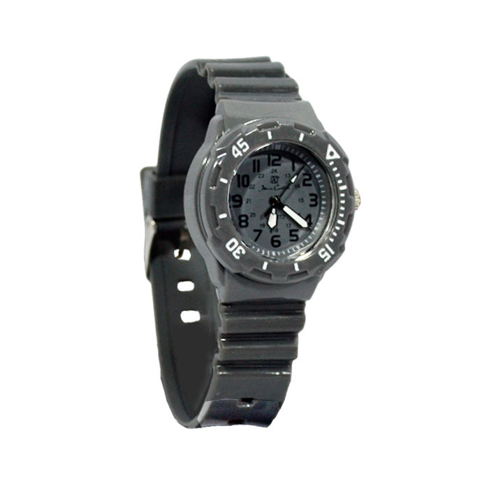 [41686] RELOJ SUMERGIBLE MALLA SILICONA TRANSPARENTE 