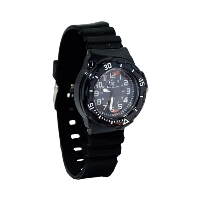 [41686] RELOJ SUMERGIBLE MALLA SILICONA TRANSPARENTE 