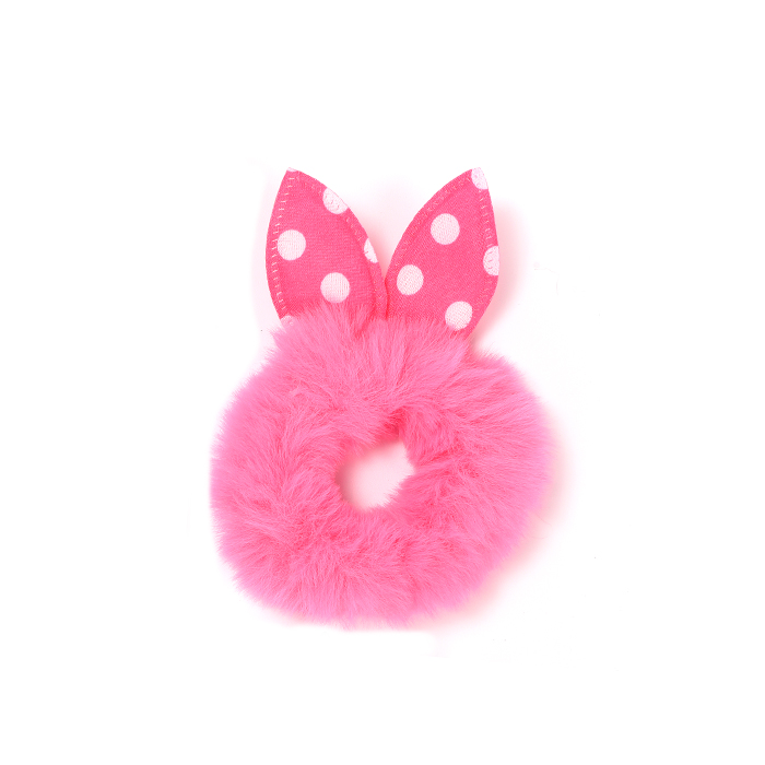 [40608] SCRUNCHIE OREJA CON LUNARES