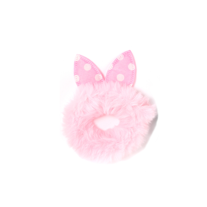 [40608] SCRUNCHIE OREJA CON LUNARES