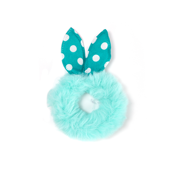 [40608] SCRUNCHIE OREJA CON LUNARES