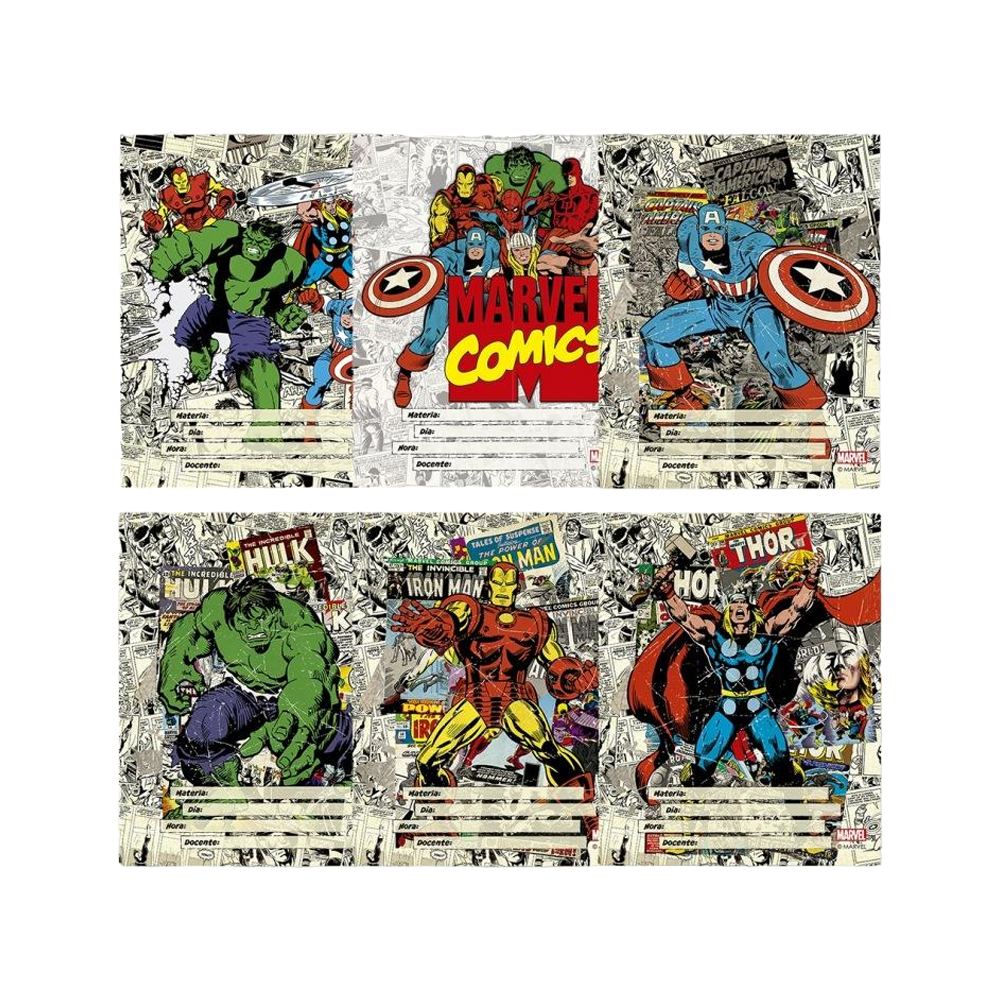 [27286] SEPARADORES N3 POR 6 UNIDADES AVENGERS