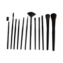 SET DE BROCHAS Y PINCELES POR 12 PIEZAS CON ESTUCHE PARA MAQUILLAJE