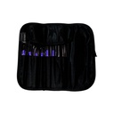 SET DE BROCHAS Y PINCELES POR 7 PIEZAS CON ESTUCHE PARA MAQUILLAJE