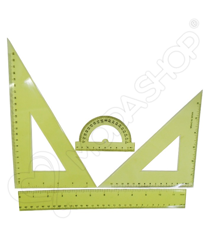 [13847] SET DE REGLAS GEOMETRIA 30cm