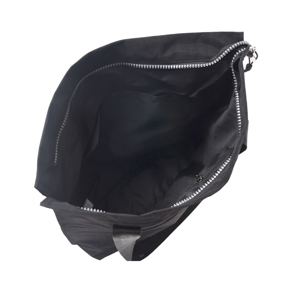 [42019] SHOPPER CON TIRA ESTAMPADA Y CIERRE CON CORDON A TONO