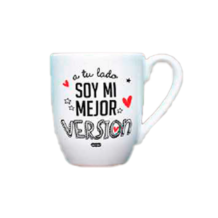 [21592] TAZA BOMBE CON PACKAGING DIA DE LOS ENAMORADOS