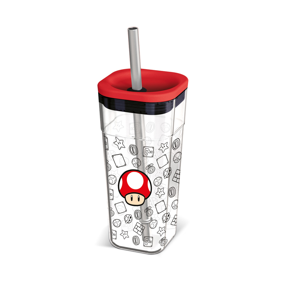 VASO ACRILICO 540ML PERSONAJES