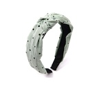 [38414] VINCHA DE TELA CON LUNARES