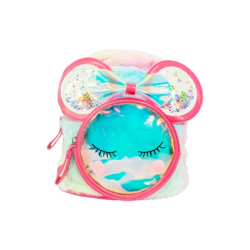 MOCHILA PELUCHE C/OREJAS