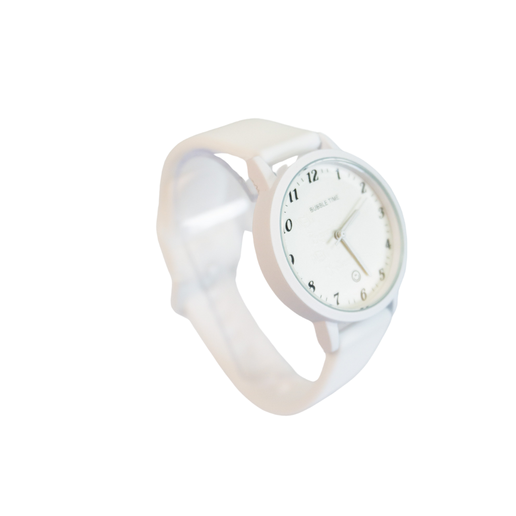 RELOJ CIRCULAR MALLA SILICONA