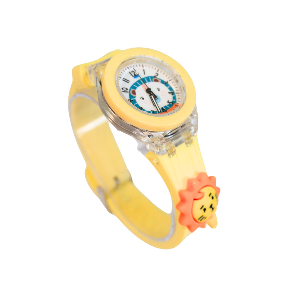 RELOJ INFANTIL C/APLIQUE EN MALLA