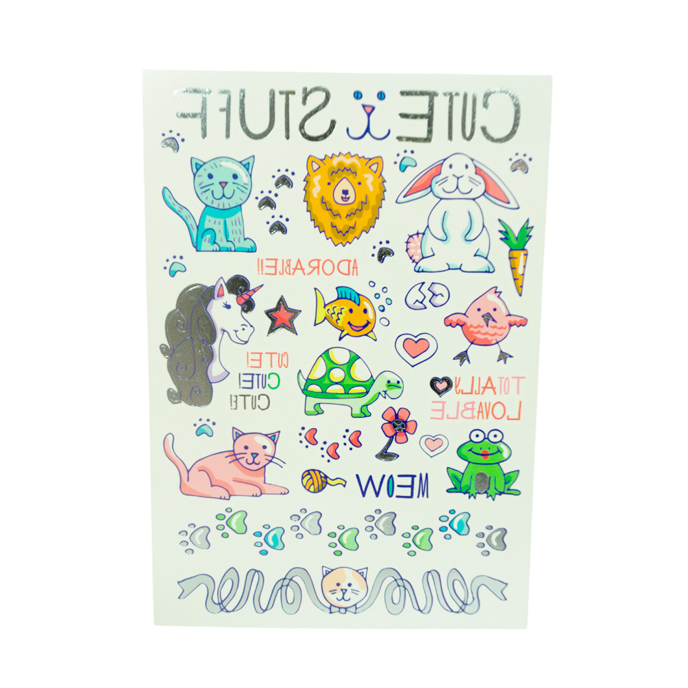 TATUAJES INFANTIL TEMPORAL