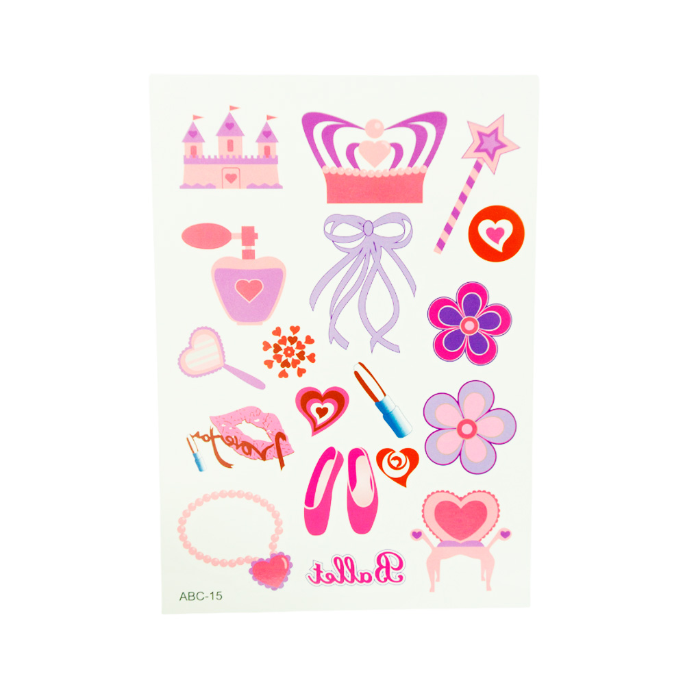 TATUAJES INFANTIL TEMPORAL