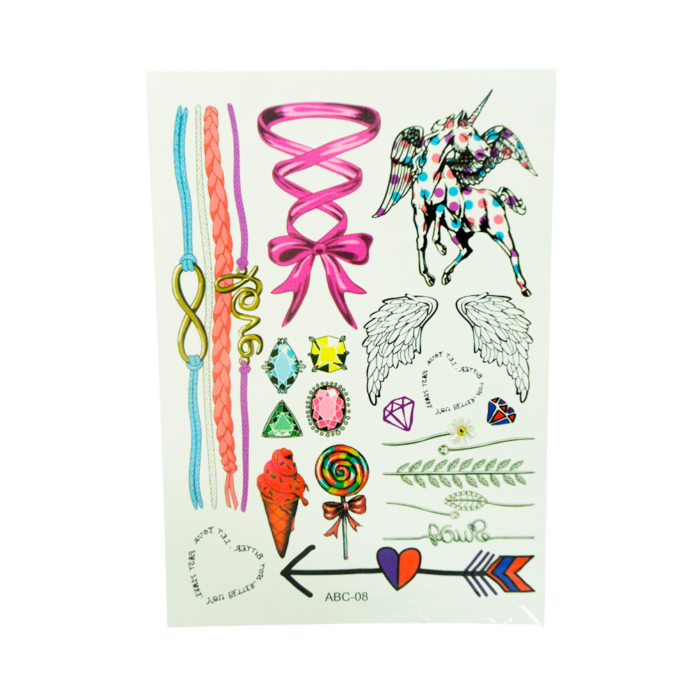 TATUAJES INFANTIL TEMPORAL