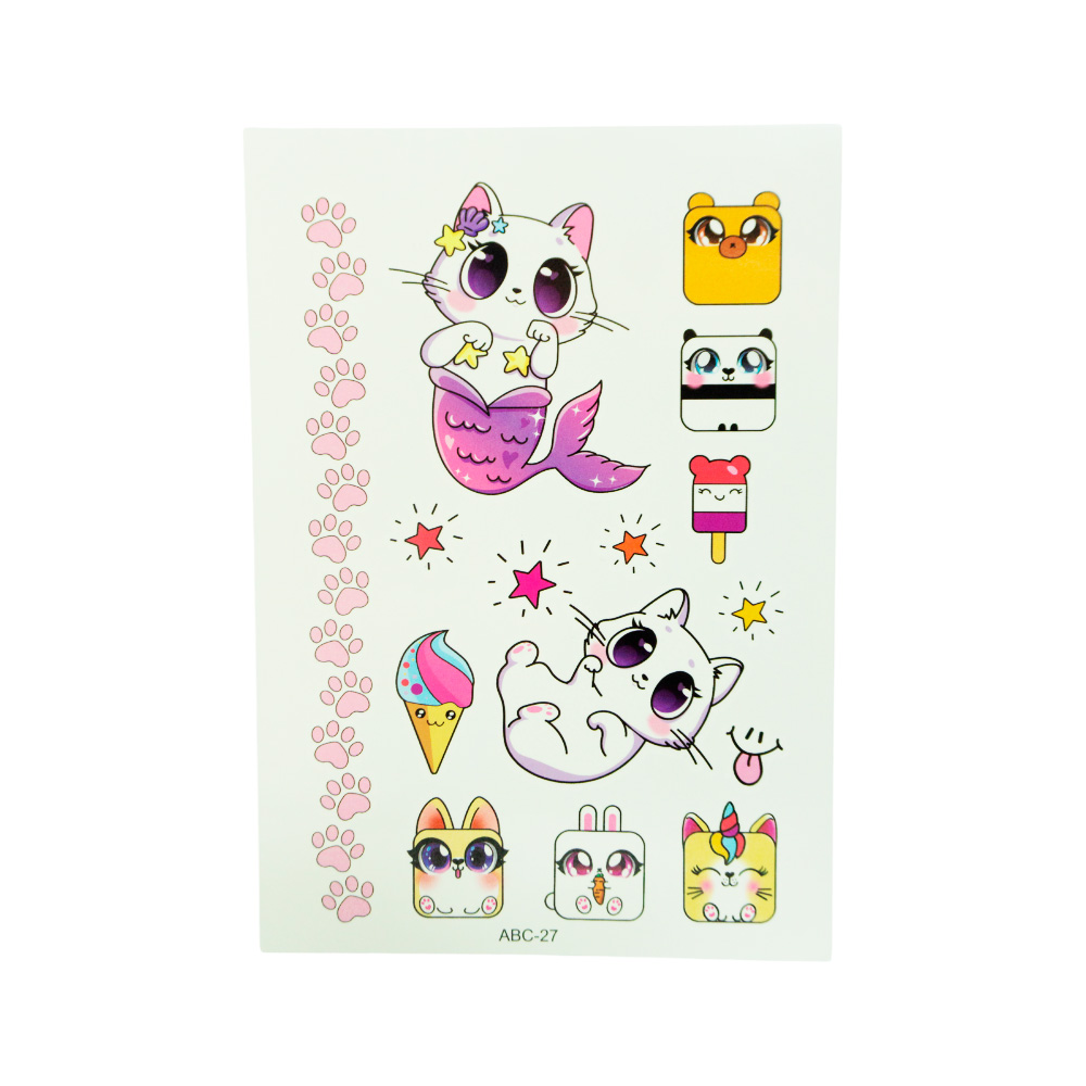 TATUAJES INFANTIL TEMPORAL