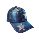 GORRA DE JEAN CON STRASS ESTRELLA