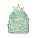 MOCHILA INFANTIL LENTEJUELA Y CORONA