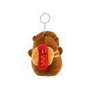 LLAVERO CHARM CAPIBARA CON MOCHILA