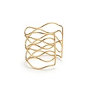 BRAZALETE ANCHO DISEÑO DE ONDAS