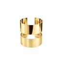 BRAZALETE RIGIDO DISEÑO DOBLE BANDA CALADA