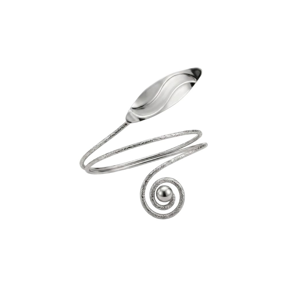BRAZALETE AJUSTABLE DISEÑO DE HOJA