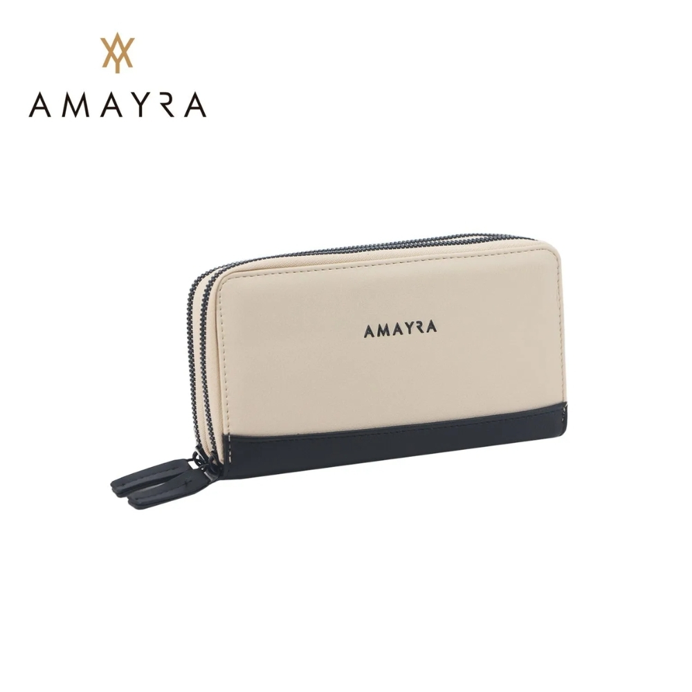 BILLETERA 2 DIVISIONES BICOLOR AMAYRA